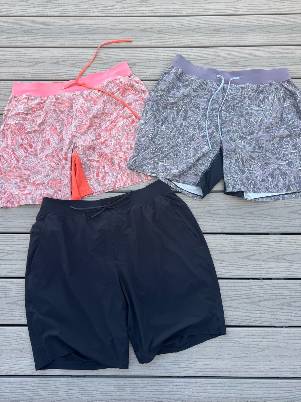 Men’s XL lululemon shorts bundle